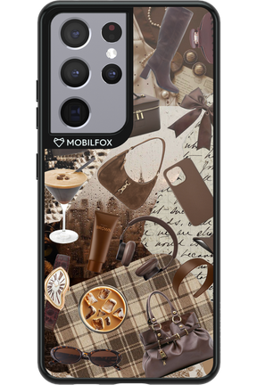 Brown Love - Samsung Galaxy S21 Ultra