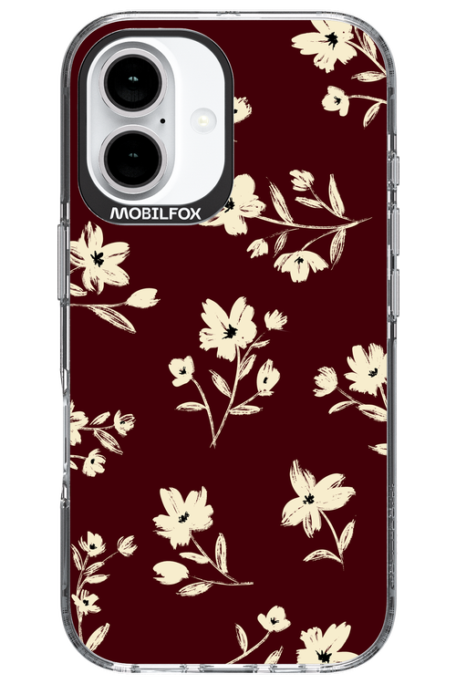 Bloom of Burgundy - Apple iPhone 16