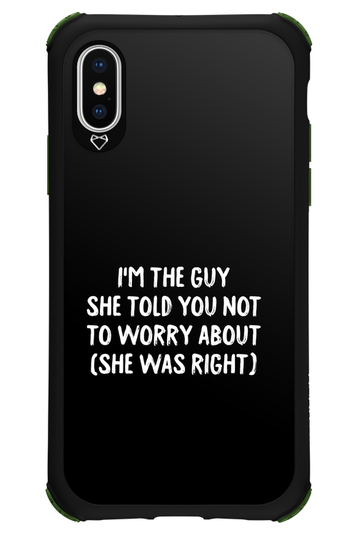 She was right 2.0 - Apple iPhone X