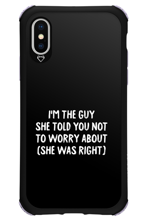 She was right 2.0 - Apple iPhone X
