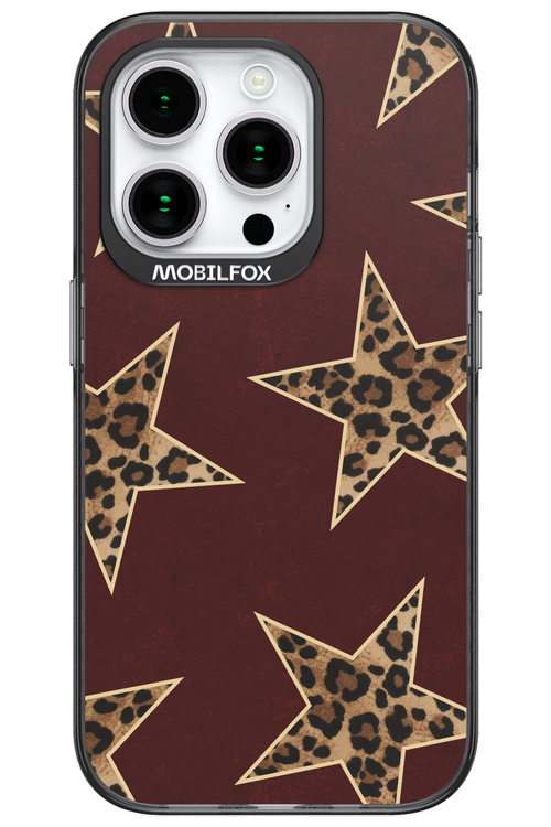 Wild Stars Burgundy - Apple iPhone 15 Pro