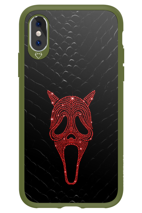 Devil Glitter Ghost - Apple iPhone X