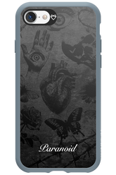 Paranoid (Black) - Apple iPhone SE 2022