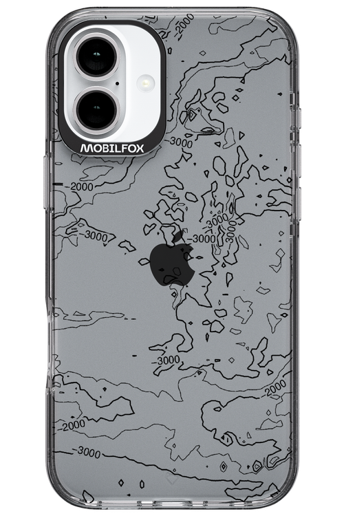 Contour Map - Apple iPhone 16 Plus