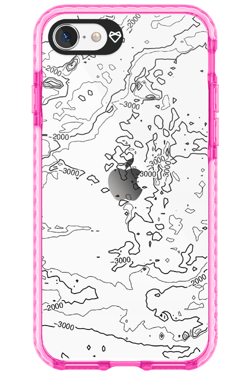 Contour Map - Apple iPhone SE 2022