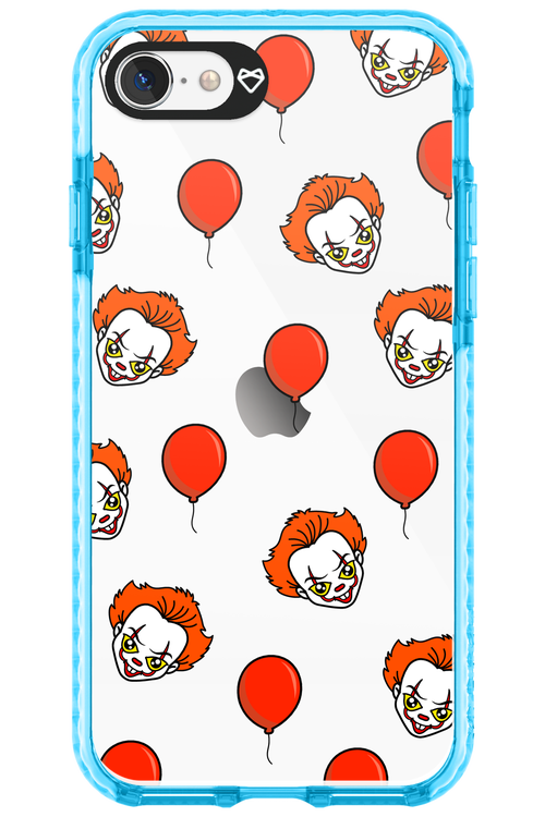 Mystery Clown (Transparent) - Apple iPhone SE 2020