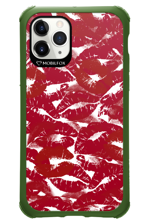 Burgundy and Kiss 2.0 - Apple iPhone 11 Pro
