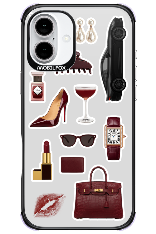 Classy Burgundy - Apple iPhone 16 Plus
