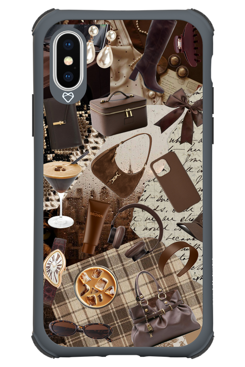 Brown Love - Apple iPhone XS