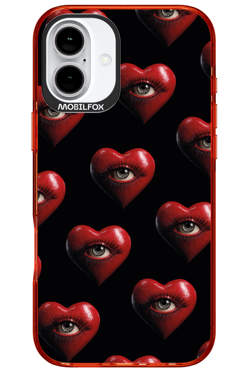 Heart Eyes - Apple iPhone 16 Plus