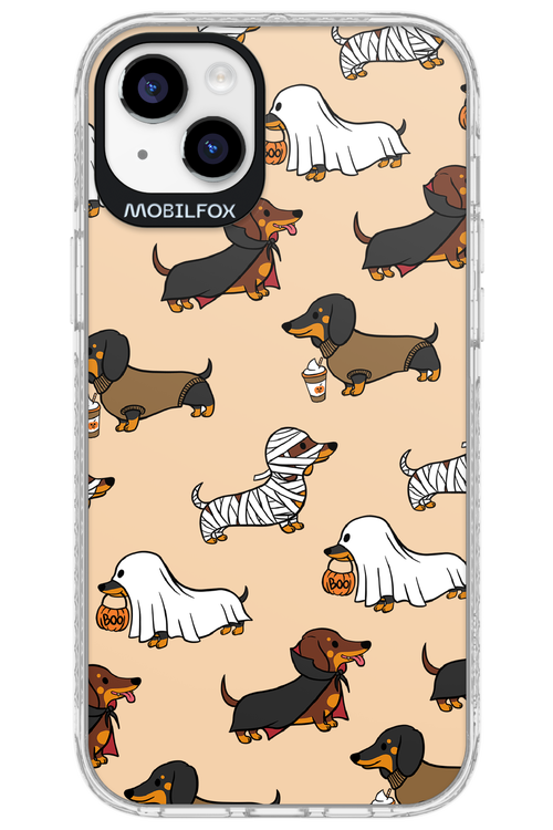 Scary Dachshund - Apple iPhone 14 Plus