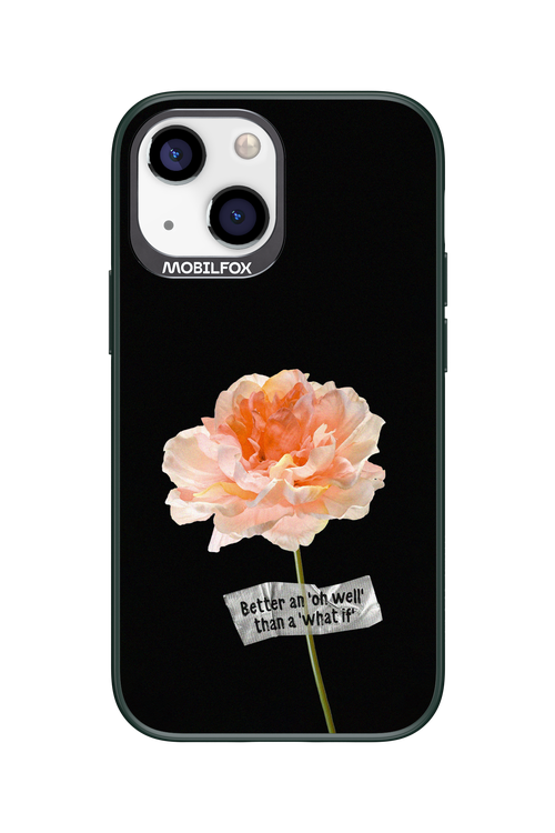 Flower Black - Apple iPhone 13 Mini