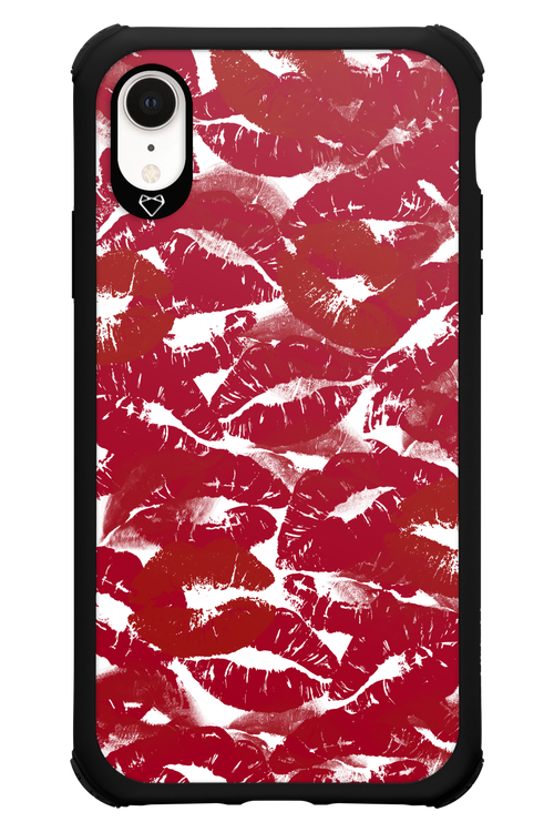 Burgundy and Kiss 2.0 - Apple iPhone XR