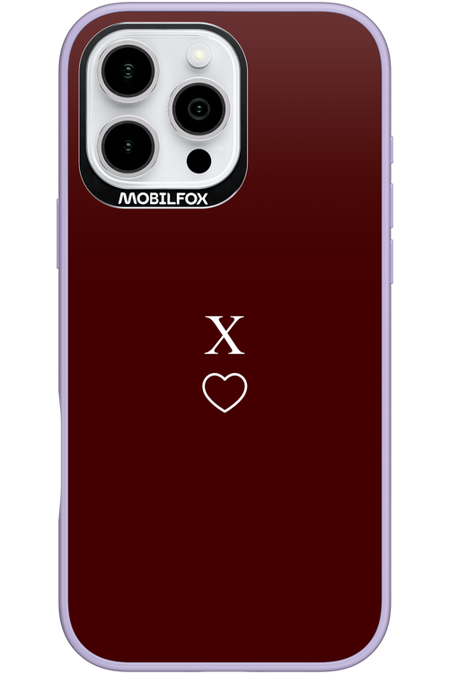 X Burgundia 2.0 - Apple iPhone 16 Pro Max