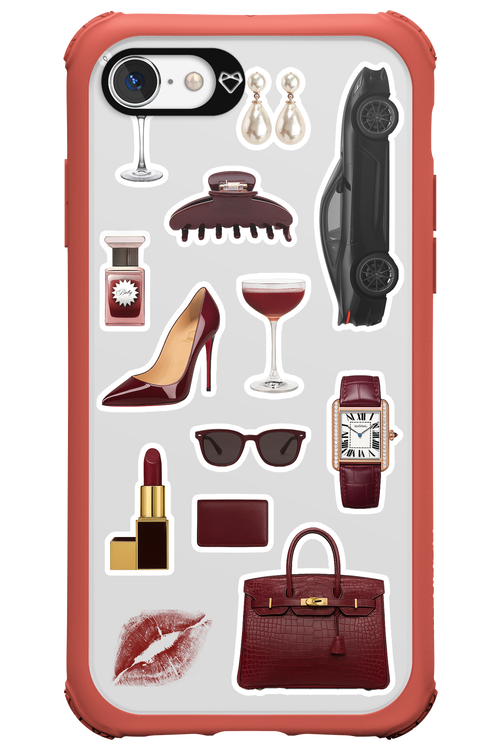 Classy Burgundy 2.0 - Apple iPhone 7