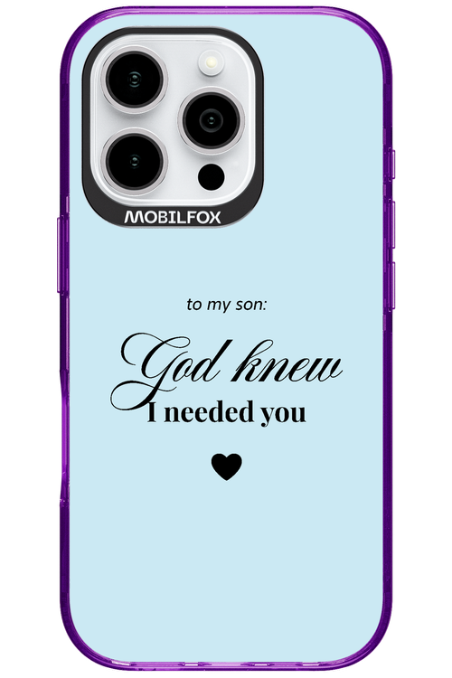 To My Son 2.0 - Apple iPhone 16 Pro