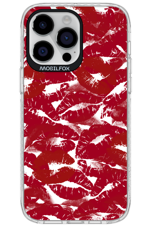 Burgundy and Kiss 2.0 - Apple iPhone 14 Pro Max