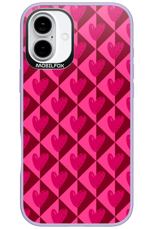 Holiday Heartss - Apple iPhone 16 Plus