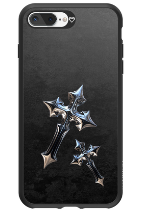 Chrome Crosses - Apple iPhone 8 Plus