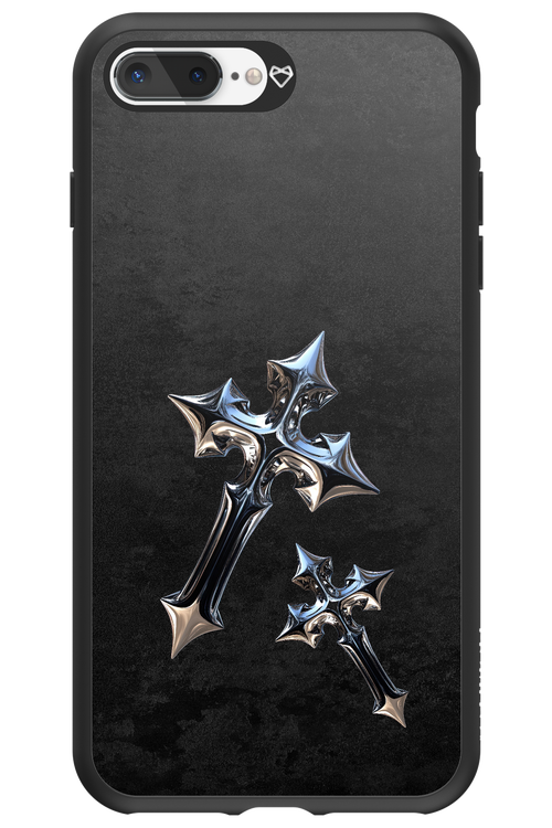 Chrome Crosses - Apple iPhone 8 Plus