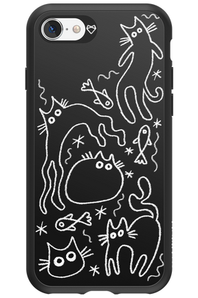 CHALK_CATS - Apple iPhone 8