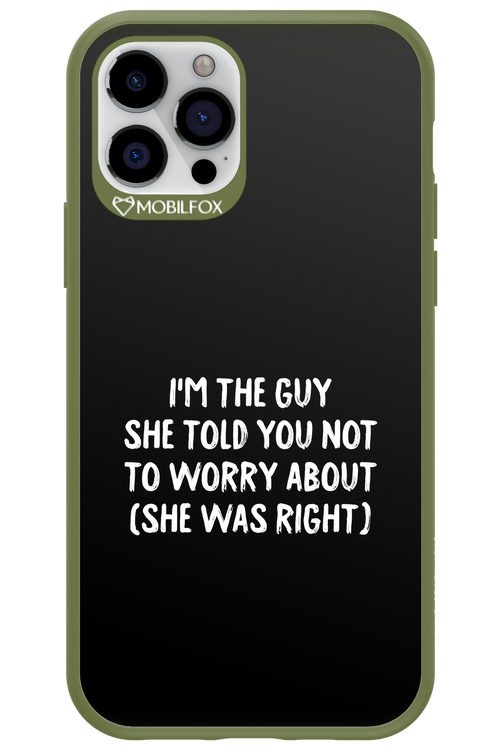 She was right 2.0 - Apple iPhone 12 Pro