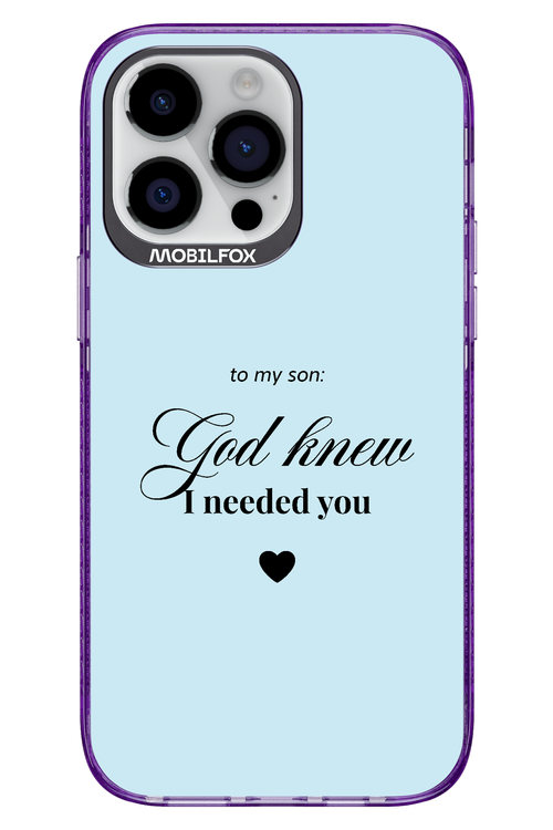 To My Son 2.0 - Apple iPhone 14 Pro Max