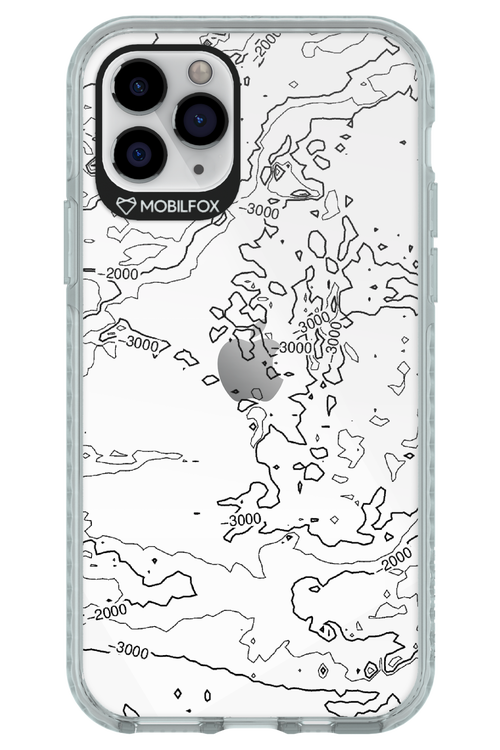 Contour Map - Apple iPhone 11 Pro