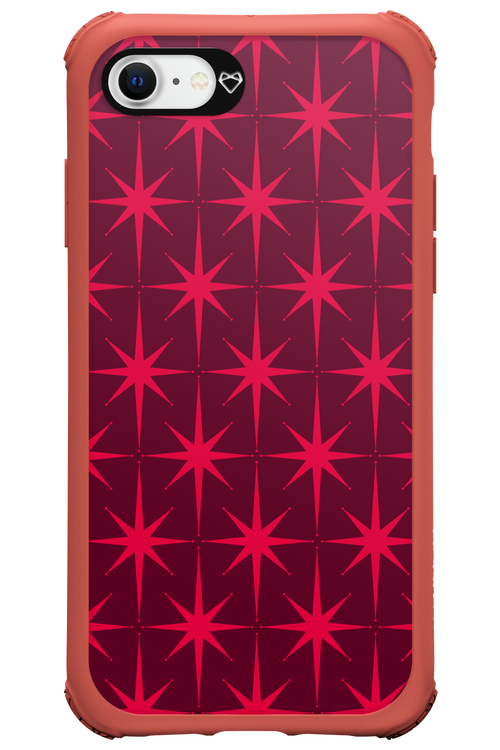 Burgundy Starss - Apple iPhone SE 2020