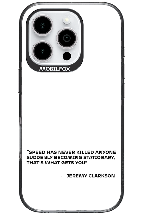 Speed Philosophy 2.0 - Apple iPhone 16 Pro