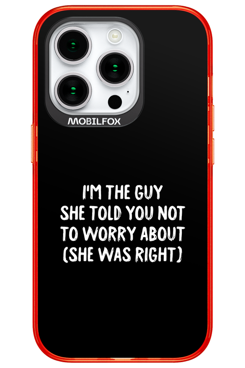 She was right 2.0 - Apple iPhone 15 Pro