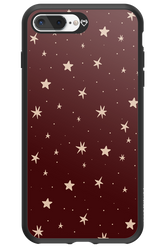 Burgundy Stars - Apple iPhone 7 Plus