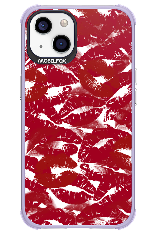 Burgundy and Kiss 2.0 - Apple iPhone 13