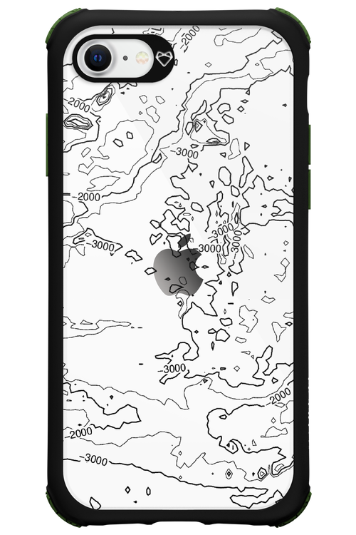 Contour Map - Apple iPhone SE 2022