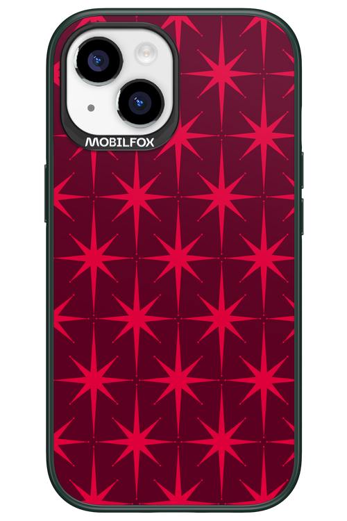 Burgundy Starss - Apple iPhone 15