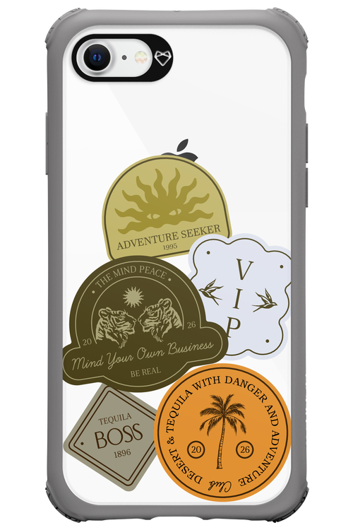 Badge Keeper - Apple iPhone 8