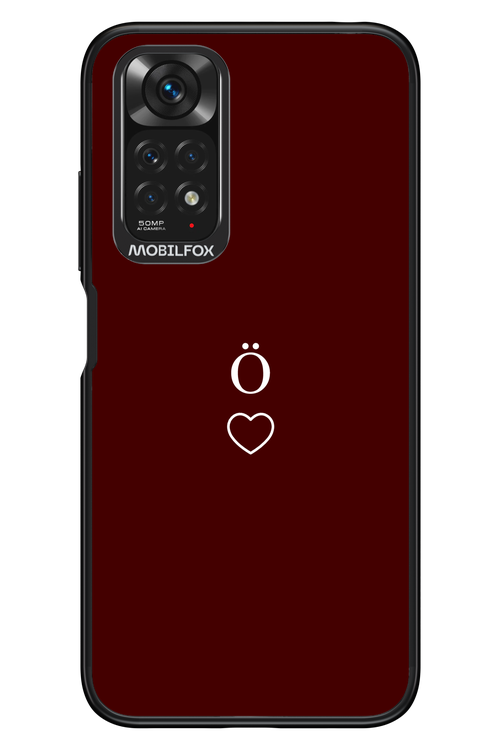 O Burgundia II 2.0 - Xiaomi Redmi Note 11/11S 4G