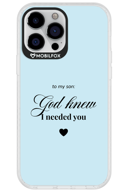 To My Son 2.0 - Apple iPhone 13 Pro Max