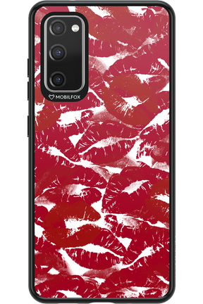 Burgundy and Kiss 2.0 - Samsung Galaxy S20 FE