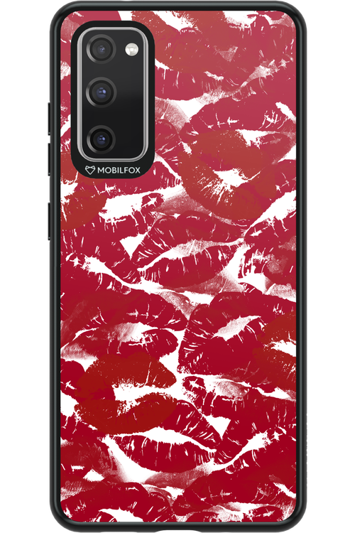 Burgundy and Kiss 2.0 - Samsung Galaxy S20 FE