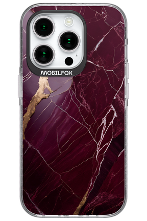 Burgundy Marble - Apple iPhone 15 Pro