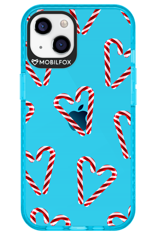 Candy Cane Hearts - Apple iPhone 13