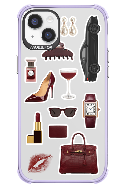 Classy Burgundy - Apple iPhone 14 Plus