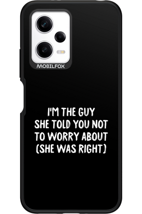 She was right - Xiaomi Redmi Note 12 5G