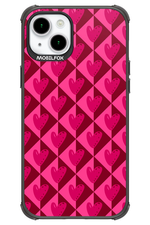 Holiday Heartss - Apple iPhone 15 Plus