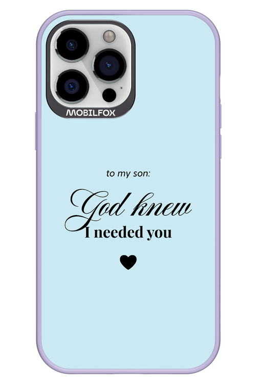 To My Son 2.0 - Apple iPhone 13 Pro Max