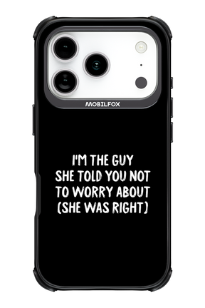 She was right - Apple iPhone 17 Pro