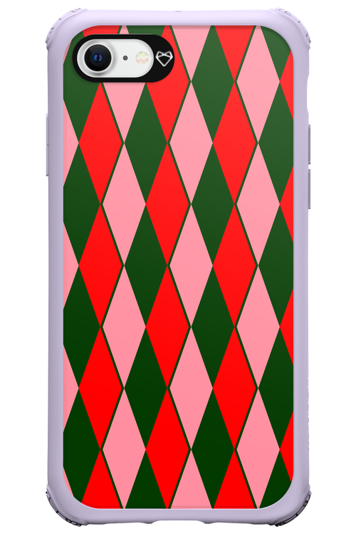 Retro Christmas - Apple iPhone 8