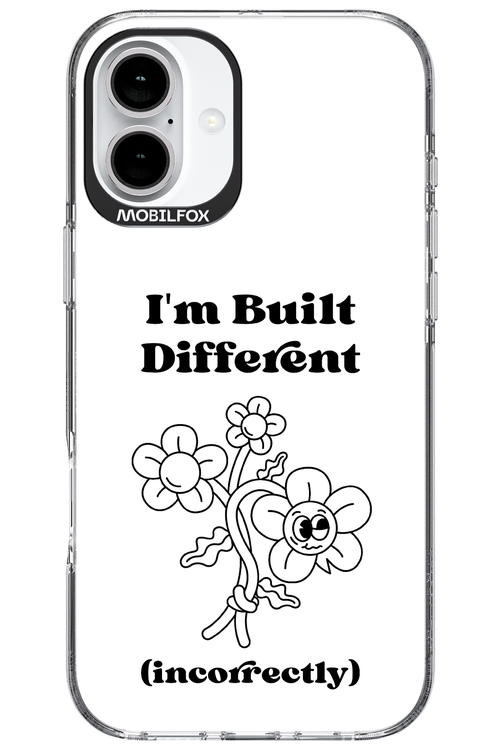 Incorrect Transparent - Apple iPhone 16 Plus