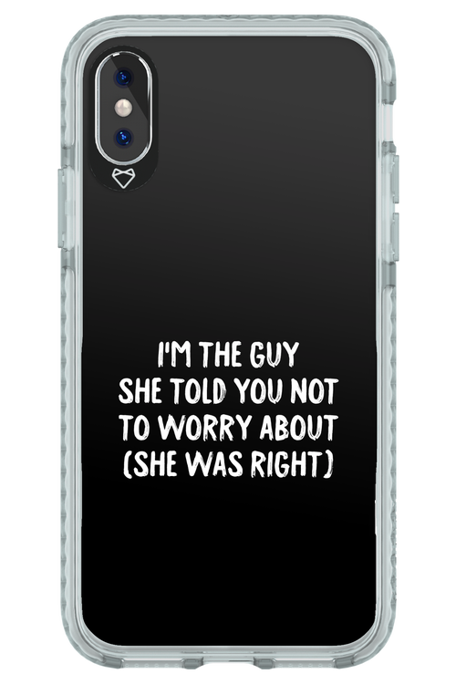 She was right 2.0 - Apple iPhone X